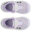 imageUnder Armour BabyGirls Infant Surge 4 Alternate Closure535 Salt PurpleTransparentBlack