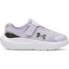 imageUnder Armour BabyGirls Infant Surge 4 Alternate Closure535 Salt PurpleTransparentBlack