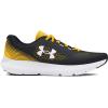 imageUnder Armour Boys Grade School Charged Rogue 4 Running Shoe003 BlackTaxiWhite