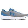 imageUnder Armour Boys Grade School Charged Rogue 4 Running Shoe100 Mod GrayViral BlueViral Blue