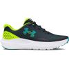 imageUnder Armour Boys Grade School Surge 4 Sneaker003 BlackHigh Vis YellowCircuit Teal