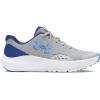 imageUnder Armour Boys Grade School Surge 4 Sneaker102 Mod GrayTech BlueHorizon Blue