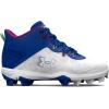 imageUnder Armour Boys Harper 8 Mid TPU Jr Baseball Shoe400 RoyalWhiteRoyal