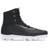 imageUnder Armour Boys Highlight Franchise Rm Jr 20 Football Shoe001 BlackWhiteMetallic Gun Metal