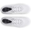 imageUnder Armour Boys Highlight Franchise Rm Jr 20 Football Shoe100 WhiteMetallic SilverMetallic Silver