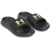 imageUnder Armour Boys Ignite Select Slide Sandal003 BlackBlackHyper Green