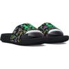 imageUnder Armour Boys Ignite Select Slide SandalBlackBlackVapor Green