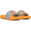 imageUnder Armour Boys Ignite Select Slide SandalNova OrangeMod GrayPhoenix Fire