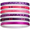 imageUnder Armour Girls Graphic Headbands 6Pack514 Rivalry  Jellyfish  Calypso