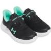 imageUnder Armour Girls Pre School Pursuit 4 Alternate Closure001 BlackComet GreenComet Green