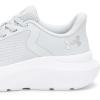 imageUnder Armour Girls Pre School Rogue 4 Alternate Lace Sneaker014 Halo GrayWhiteMetallic Silver