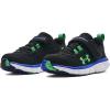 imageUnder Armour Girls PreSchool Assert 9 Alternate Closure005 BlackVersa BlueExtreme Green