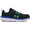 imageUnder Armour Girls PreSchool Assert 9 Alternate Closure005 BlackVersa BlueExtreme Green