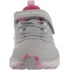 imageUnder Armour Girls PreSchool Assert 9 Alternate Closure103 Halo GrayRebel PinkIridescent