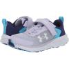 imageUnder Armour Girls PreSchool Assert 9 Alternate Closure502 Nebula PurpleSonar BlueWhite