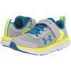 imageUnder Armour Girls PreSchool Assert 9 Alternate ClosureMod Gray 105Cruise Blue