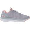 imageUnder Armour Kids Grade School Charged Impulse SneakerMod Gray 100Purple Dusk