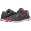 imageUnder Armour Kids Grade School Charged Impulse SneakerPitch Gray 101Versa Red