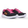 imageUnder Armour Kids Pre School Rogue 4 Running Shoe001 BlackFluo PinkNova Orange