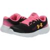 imageUnder Armour Kids Pre School Rogue 4 Running Shoe001 BlackFluo PinkNova Orange