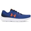 imageUnder Armour Kids Pre School Rogue 4 Running Shoe400 Tech BlueBlackOrange Blast