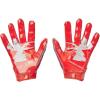 imageUnder Armour Mens F8 Football Gloves860  Dark Orange  Metallic Silver