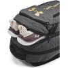 imageUnder Armour UnisexAdult Hustle 60 Backpack 001 BlackBlackMetallic Gold One Size Fits Most005 Black Full Heather  Black  Metallic Gold