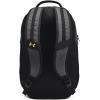 imageUnder Armour UnisexAdult Hustle 60 Backpack 001 BlackBlackMetallic Gold One Size Fits Most005 Black Full Heather  Black  Metallic Gold