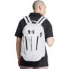 imageUnder Armour UnisexAdult Hustle 60 Backpack 001 BlackBlackMetallic Gold One Size Fits Most100 White  White  Black
