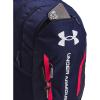 imageUnder Armour UnisexAdult Hustle 60 Backpack 001 BlackBlackMetallic Gold One Size Fits Most412 Midnight Navy  Midnight Navy  White