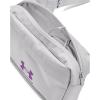 imageUnder Armour UnisexAdult Loudon Lite Waistband Crossbody014 Halo Gray  Castlerock  Provence Purple