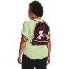 imageUnder Armour UnisexAdult Ozsee Sackpack604 Dark Maroon   Metallic Silver