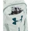 imageUnder Armour UnisexAdult Undeniable Sackpack  Pitch Gray Medium Heather 012Black  One Size Fits Most592 Illusion Green  Opal Green  Tourmaline Teal