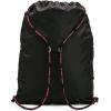 imageUnder Armour UnisexAdult Undeniable Sackpack  Pitch Gray Medium Heather 012Black  One Size Fits MostBlack 002Penta Pink