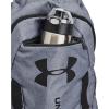 imageUnder Armour UnisexAdult Undeniable Sackpack  Pitch Gray Medium Heather 012Black  One Size Fits MostPitch Gray Medium Heather 012Black