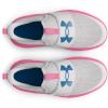 imageUnder Armour UnisexChild Pre School Flash100 Distant GraySunset PinkPhoton Blue