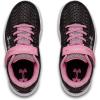 imageUnder Armour UnisexChild Pre School Pursuit 2 Alternative Closure SneakerBlack 002Metallic Silver