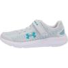 imageUnder Armour UnisexChild Pre School Pursuit 2 Alternative Closure SneakerHalo Gray 104White