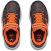 imageUnder Armour UnisexChild Pre School Pursuit 2 Alternative Closure SneakerPitch Gray 100Orange Spark