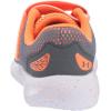 imageUnder Armour UnisexChild Pre School Pursuit 2 Alternative Closure SneakerPitch Gray 100Orange Spark