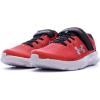 imageUnder Armour UnisexChild Pre School Pursuit 2 Alternative Closure SneakerVersa Red 600Metallic Silver