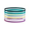 imageUnder Armour Womens Mini Headbands 6Pack  Black 005White  One Size Fits All449 Hydro Teal  Circuit Teal  White