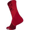 imageUnder Armour womens Playmaker Midcrew Socks 1pairRedCardinal