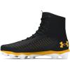 imageUnder Armour Boys Highlight Franchise Rm Jr 20 Football Shoe002 BlackSteeltown GoldSteeltown Gold