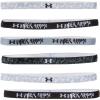 imageUnder Armour Girls Graphic Headbands 6Pack015 Black  White  White