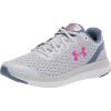 imageUnder Armour Kids Grade School Charged Impulse SneakerHalo Gray 104White