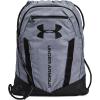imageUnder Armour UnisexAdult Undeniable Sackpack  Pitch Gray Medium Heather 012Black  One Size Fits MostPitch Gray Medium Heather 012Black