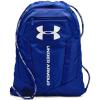 imageUnder Armour UnisexAdult Undeniable Sackpack  Pitch Gray Medium Heather 012Black  One Size Fits MostRoyal 400Metallic Silver