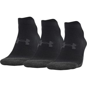 imageUnder Armour Adult Performance Tech Low Cut Socks 3 and 6 PackBlack 3pairs