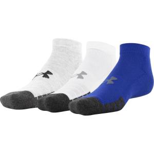 imageUnder Armour Adult Performance Tech Low Cut Socks 3 and 6 PackRoyal Assorted 3pairs